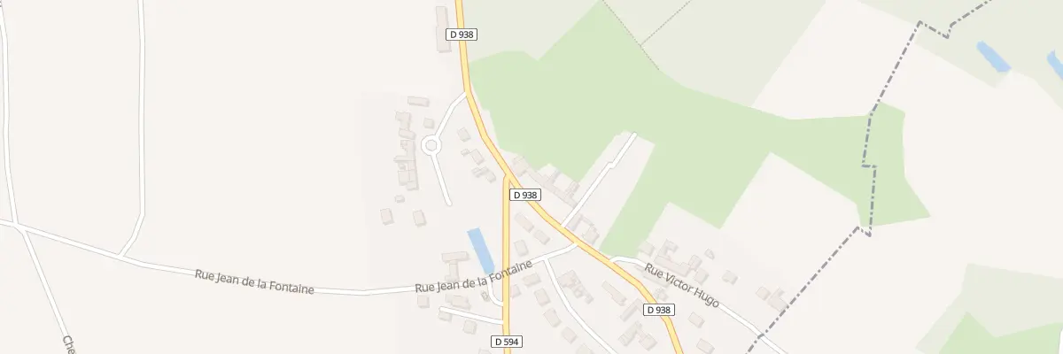Plan du 497 Rue de Noyon à Suzoy
