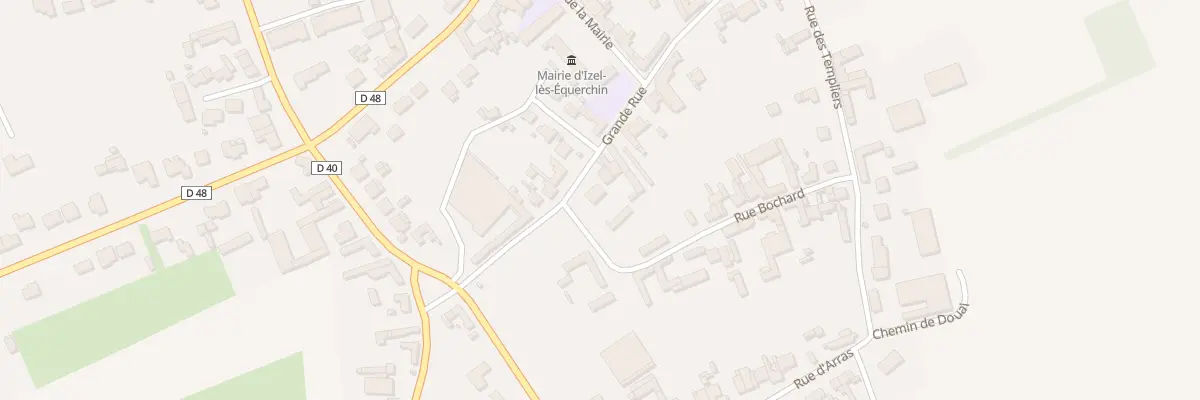 Plan du 2B Gr Grande Rue à Izel-lès-Équerchin