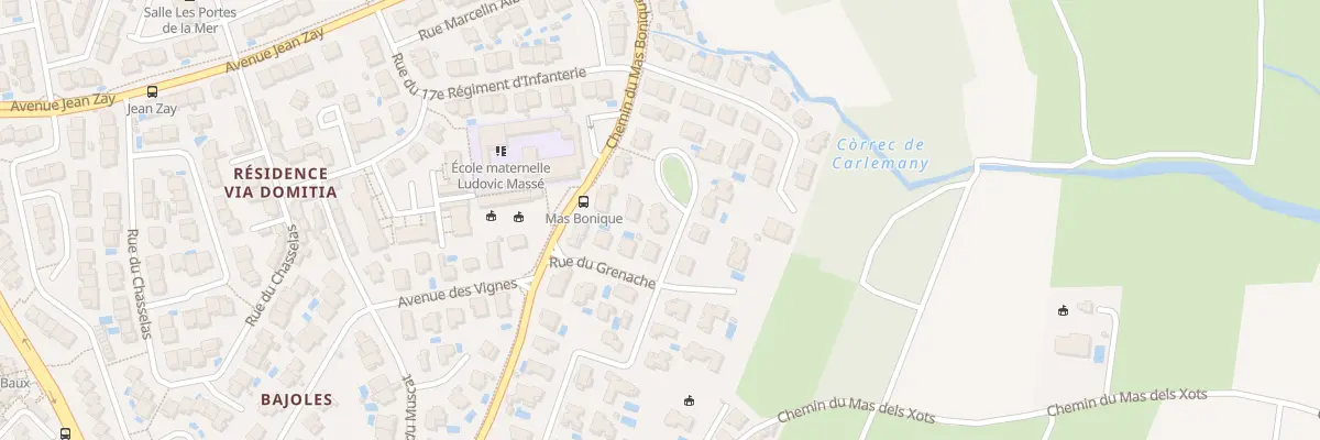 Plan du 9 Rue du Grenache à Cabestany