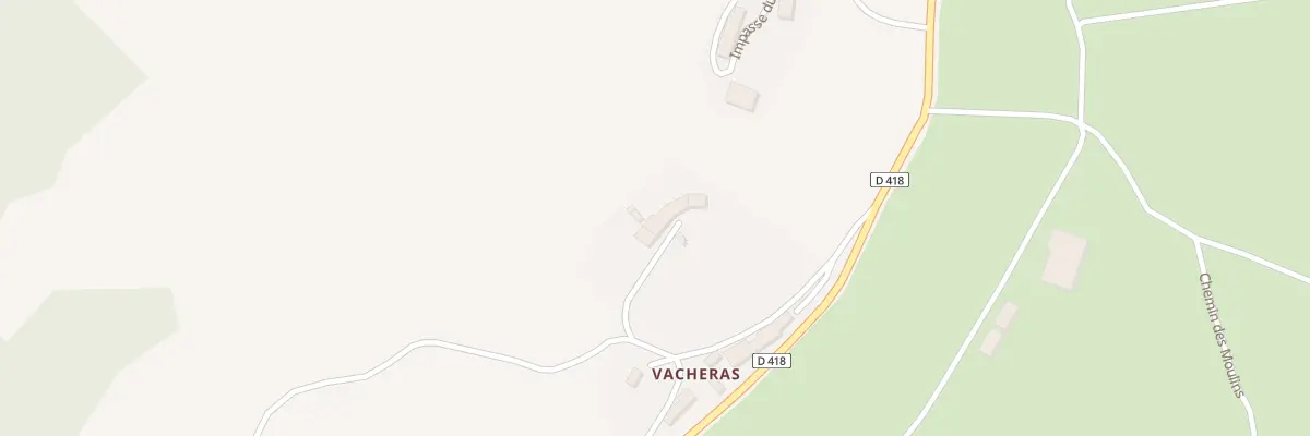 Plan du 4 Vacheras à Saint-Angel