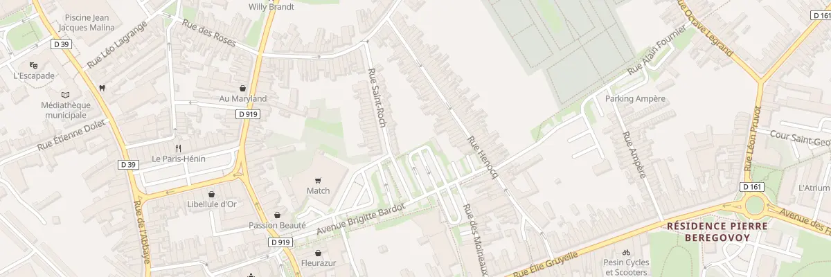 Plan du 187 Rue Hénocq à Hénin-Beaumont