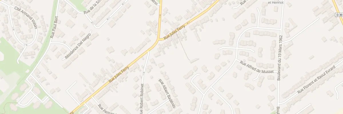 Plan du 467 Rue Jules Ferry à Hénin-Beaumont