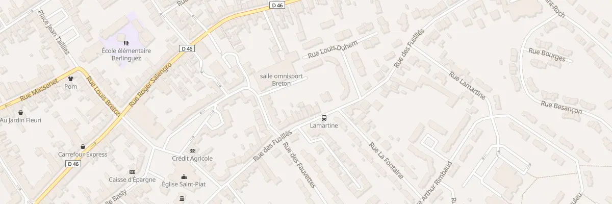 Plan du 39 Rue des Fusillés à Courrières