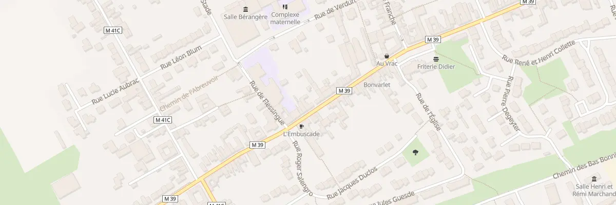 Plan du 31 Rue du Général De Gaulle à Allennes-les-Marais