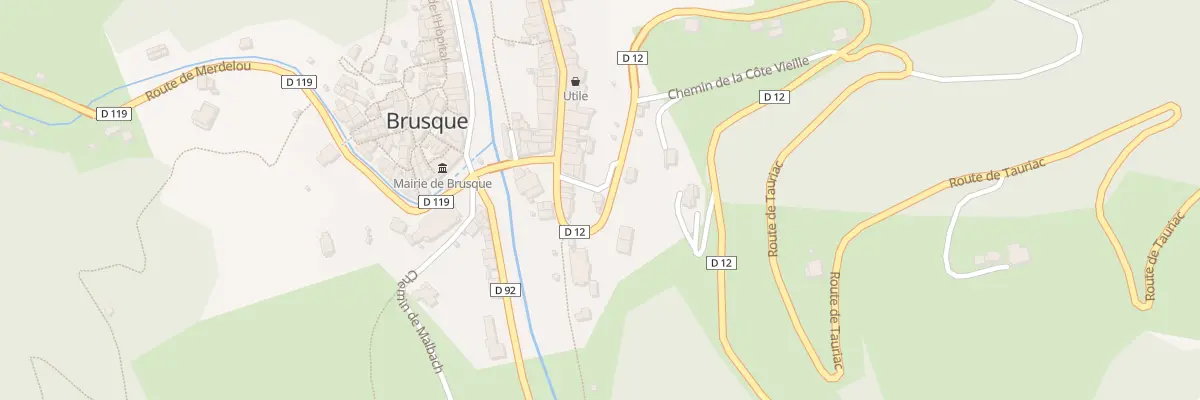 Plan du 5295 Brusque à Brusque