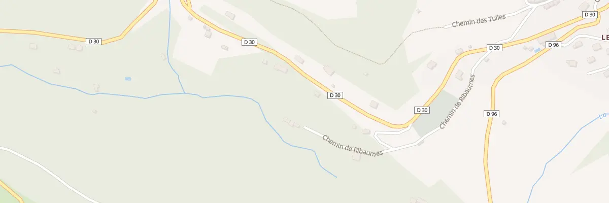 Plan du 5178 Ribaumes à Saint-Beauzély
