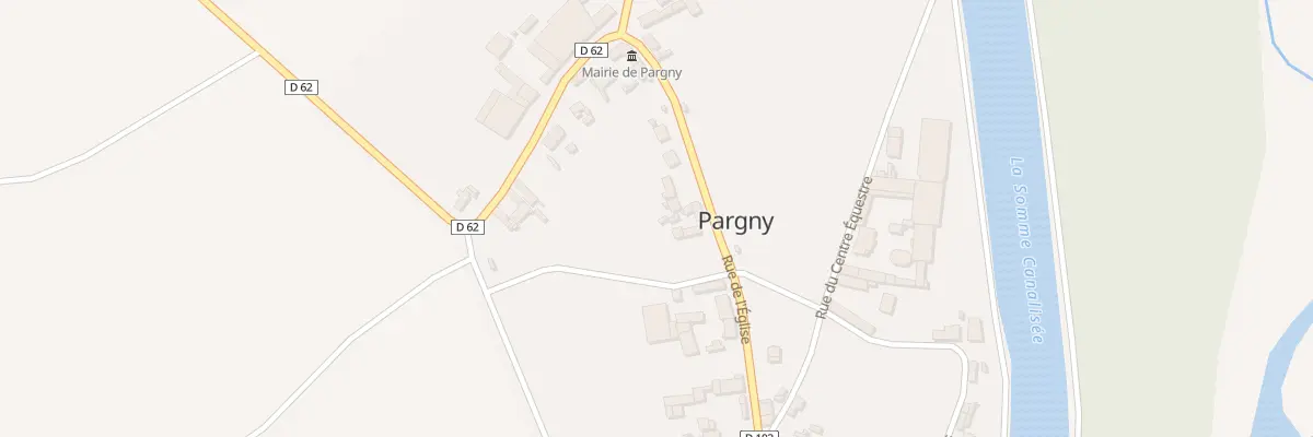 Plan du 10 Rue de l’Église à Pargny