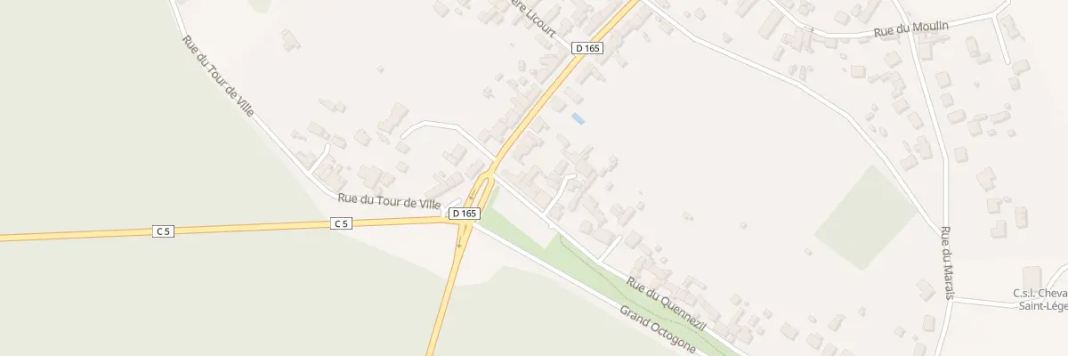 Plan du 2B Rue du Quennezil à Saint-Léger-aux-Bois