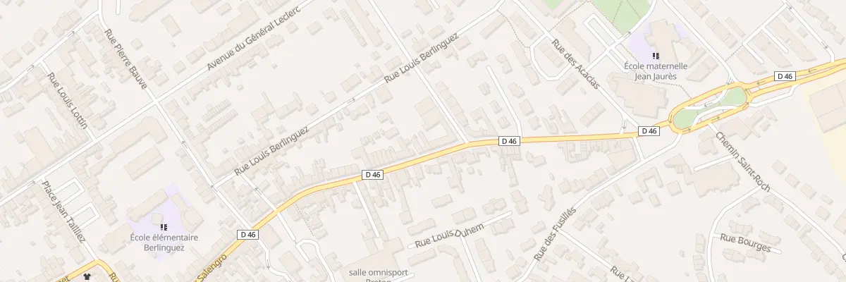 Plan du 79 Rue Roger Salengro à Courrières