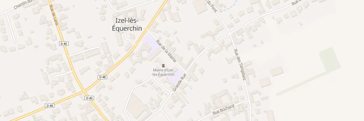 Plan du 2 Rue de la Mairie à Izel-lès-Équerchin