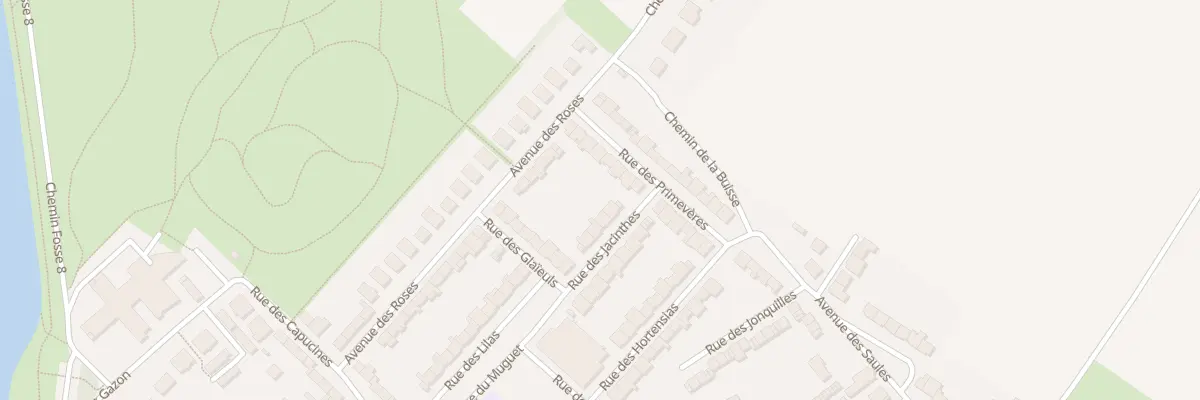 Plan du 7 Rue des Jacinthes à Courrières