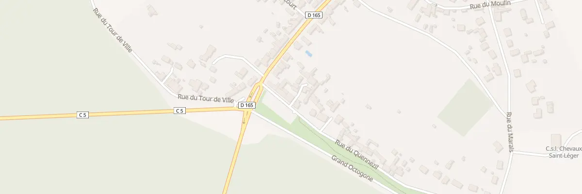Plan du 2Q Rue du Quennezil à Saint-Léger-aux-Bois