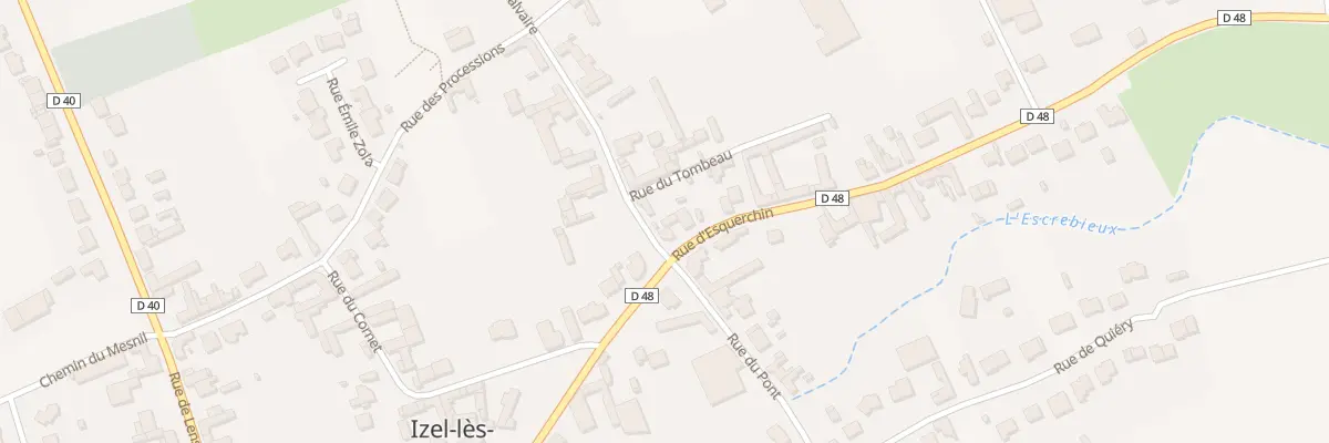 Plan du 1 Rue d’Esquerchin à Izel-lès-Équerchin