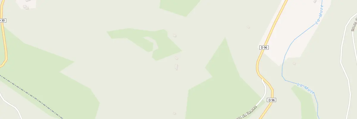 Plan du 5182 La Baume à Saint-Beauzély