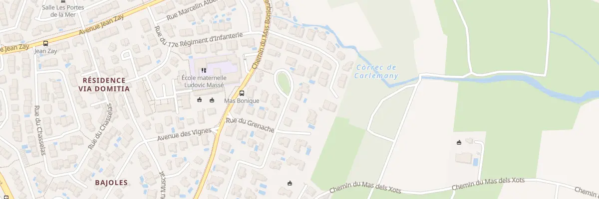 Plan du 12 Rue du Grenache à Cabestany