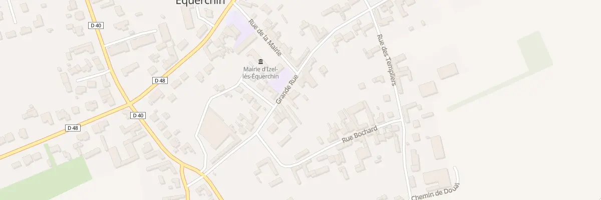 Plan du 12 Gr Grande Rue à Izel-lès-Équerchin
