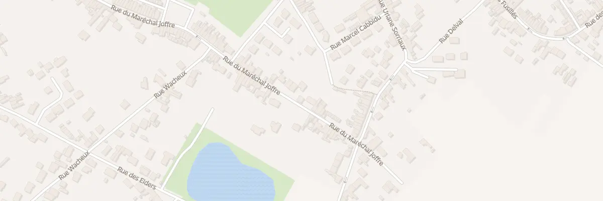 Plan du 127 Rue du Maréchal Joffre à Carvin