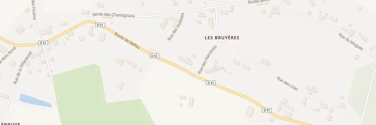 Plan du 13 Rte de Beffes à Jussy-le-Chaudrier