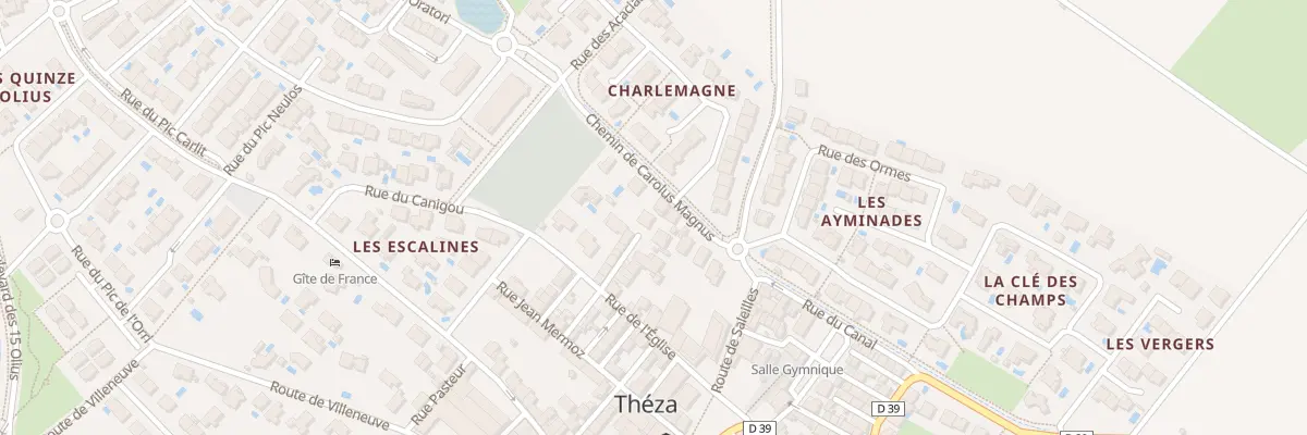 Plan du 7 Che de Carolus Magnus à Théza