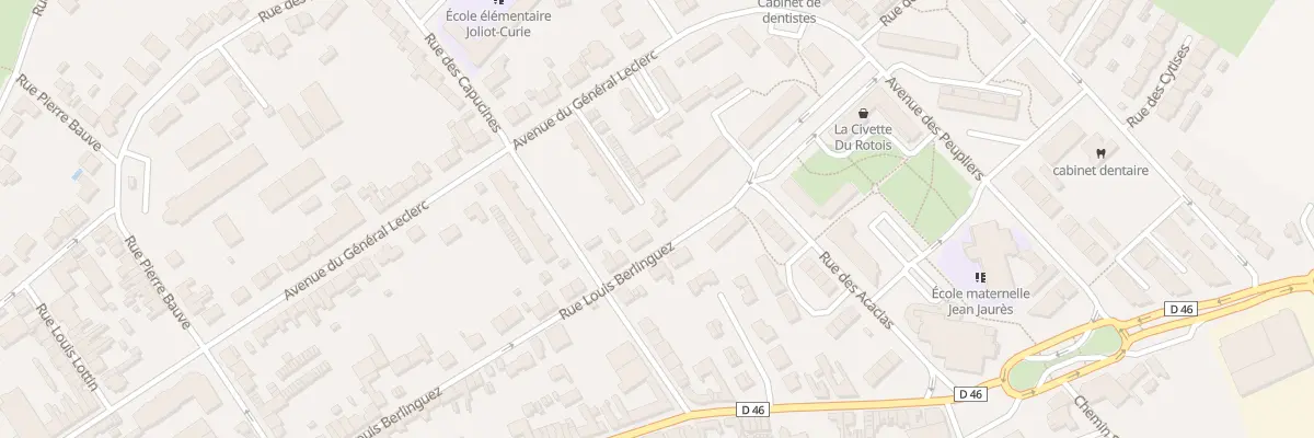 Plan du 49 Rue Louis Berlinguez à Courrières