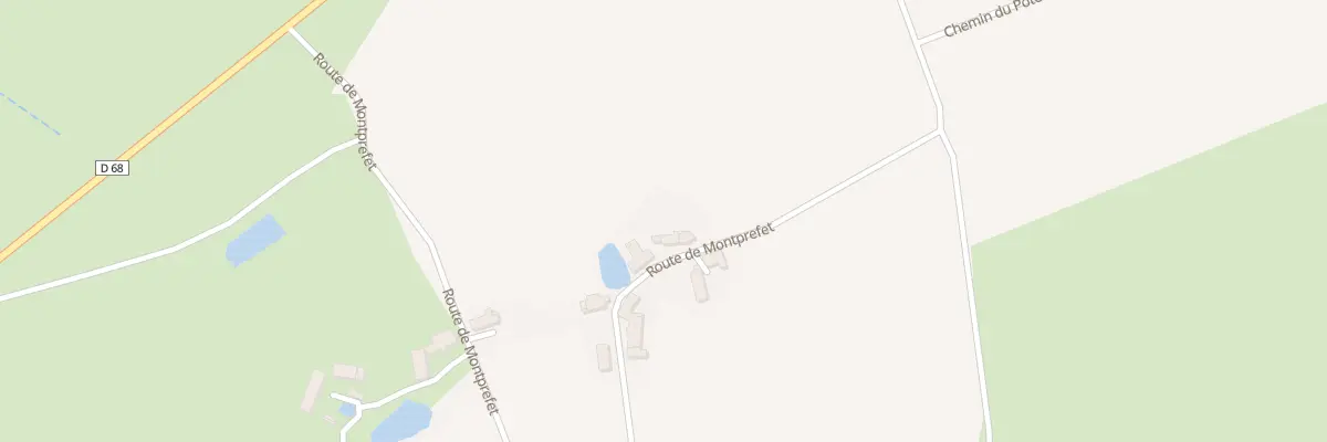 Plan du 5071 Montprefet à Chavenon