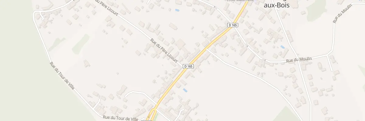 Plan du 1 Rue du Père Licourt à Saint-Léger-aux-Bois