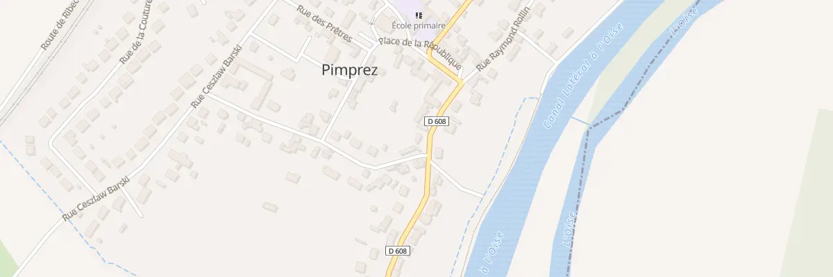 Plan du 60 Rue du Moulin à Pimprez