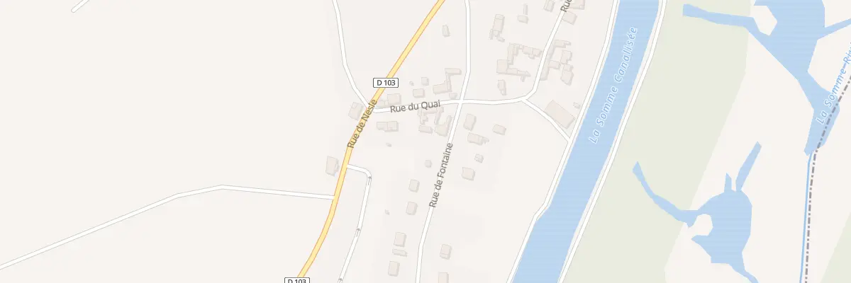Plan du 3 Rue du Quai à Pargny