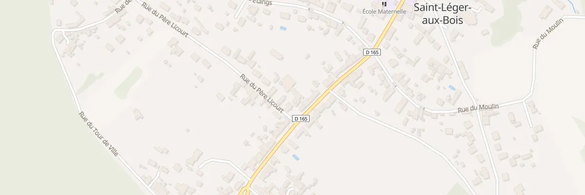 Plan du 1B Rue du Père Licourt à Saint-Léger-aux-Bois