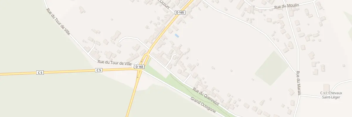 Plan du 10 Rue du Quennezil à Saint-Léger-aux-Bois