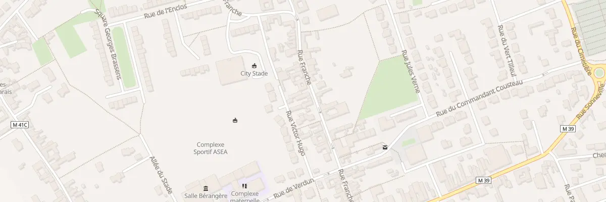 Plan du 29 Rue Franche à Allennes-les-Marais