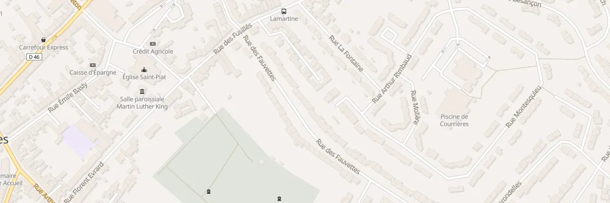 Plan du 21 Rue des Fauvettes à Courrières
