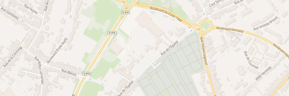 Plan du 347 Rue de l’Egalité à Hénin-Beaumont