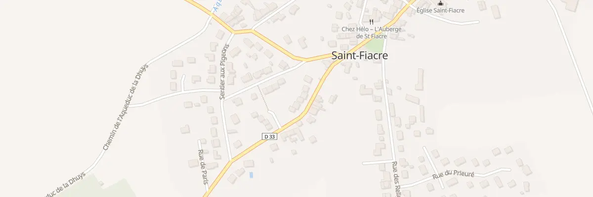 Plan du 8A Rue de Paris à Saint-Fiacre