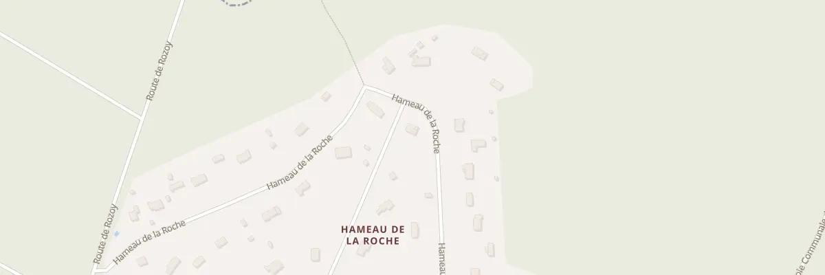 Plan du 32 Ham de la Roche à Mérinville