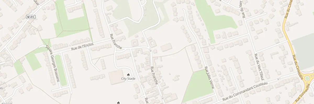Plan du 62 Rue Franche à Allennes-les-Marais