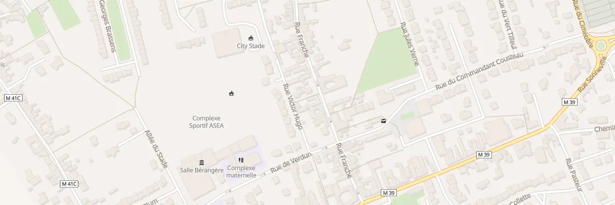 Plan du 19 Rue Franche à Allennes-les-Marais