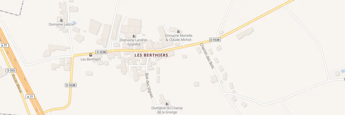 Plan du 41 Les Berthiers à Saint-Andelain