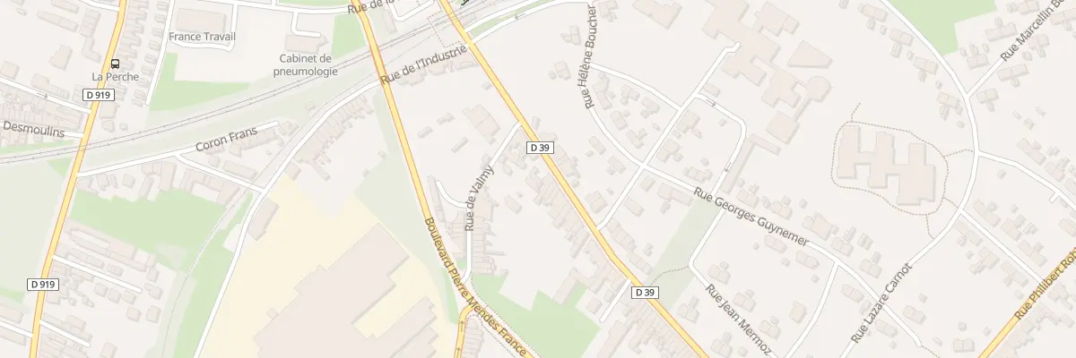 Plan du 282 Rue Henri Barbusse à Hénin-Beaumont