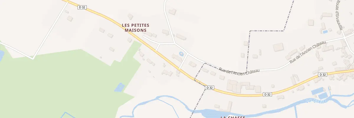 Plan du 278 Les Petites Maisons à Courtemaux