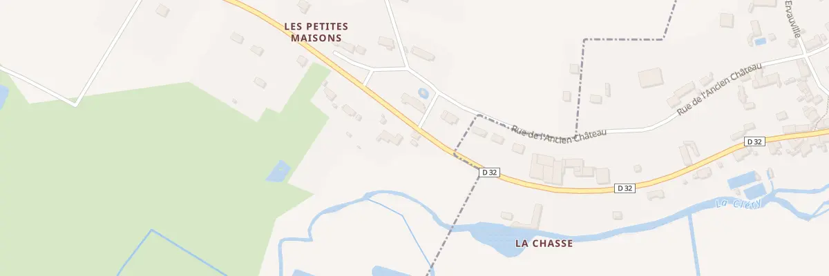 Plan du 234 Les Petites Maisons à Courtemaux