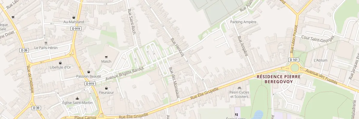 Plan du 105 Rue Hénocq à Hénin-Beaumont