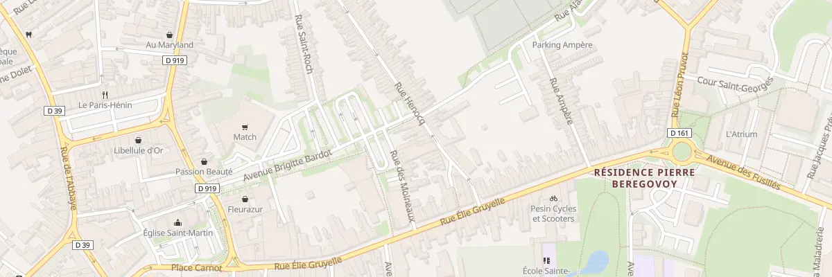 Plan du 97 Rue Hénocq à Hénin-Beaumont