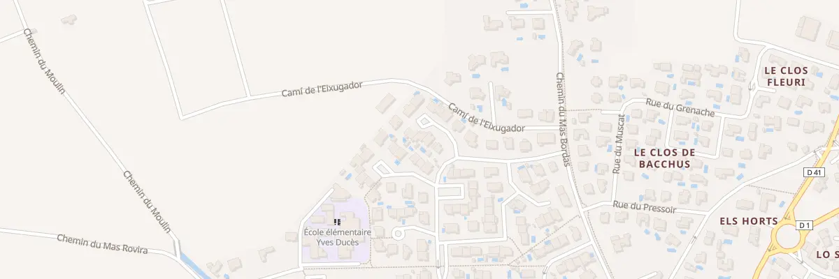 Plan du 5 Rue de Cerdagne à Claira