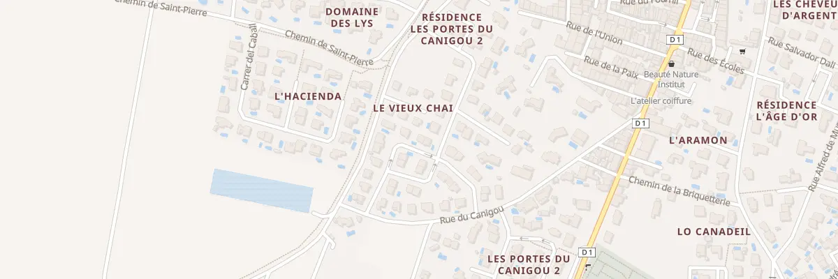 Plan du 14 Rue Marinade à Claira