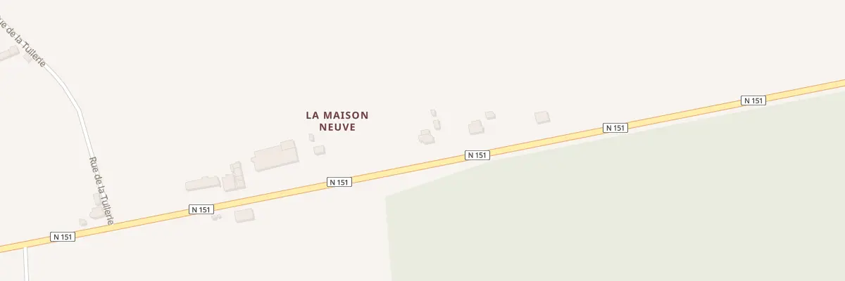 Plan du 13 La Maison Neuve à Saint-Martin-des-Champs