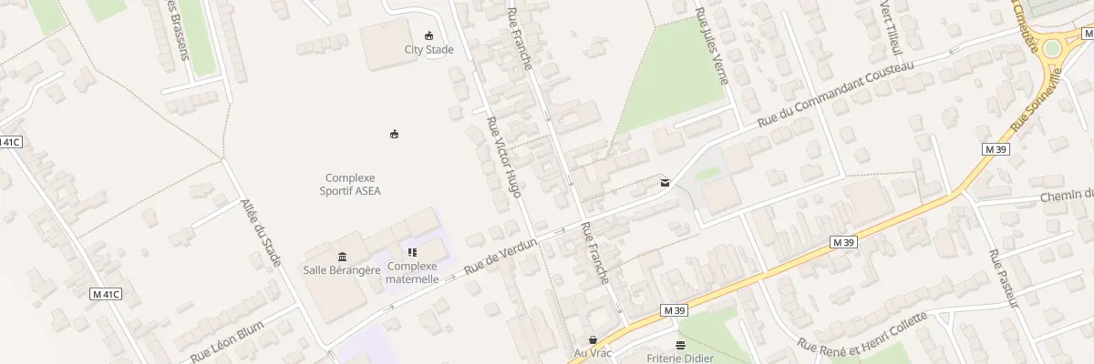 Plan du 13B Rue Franche à Allennes-les-Marais