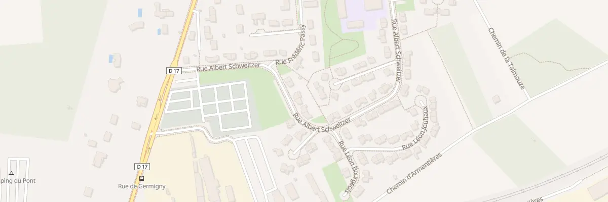 Plan du 23 Rue Albert Schweitzer à Trilport