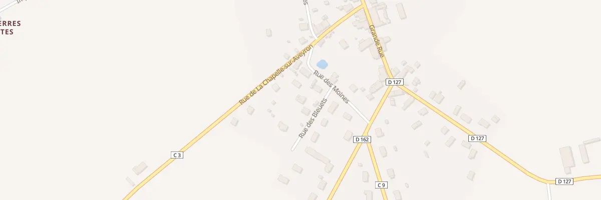 Plan du 9 Rue des Moines à Melleroy