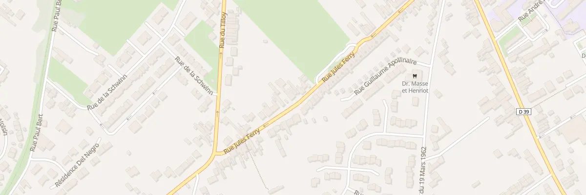 Plan du 326 Rue Jules Ferry à Hénin-Beaumont